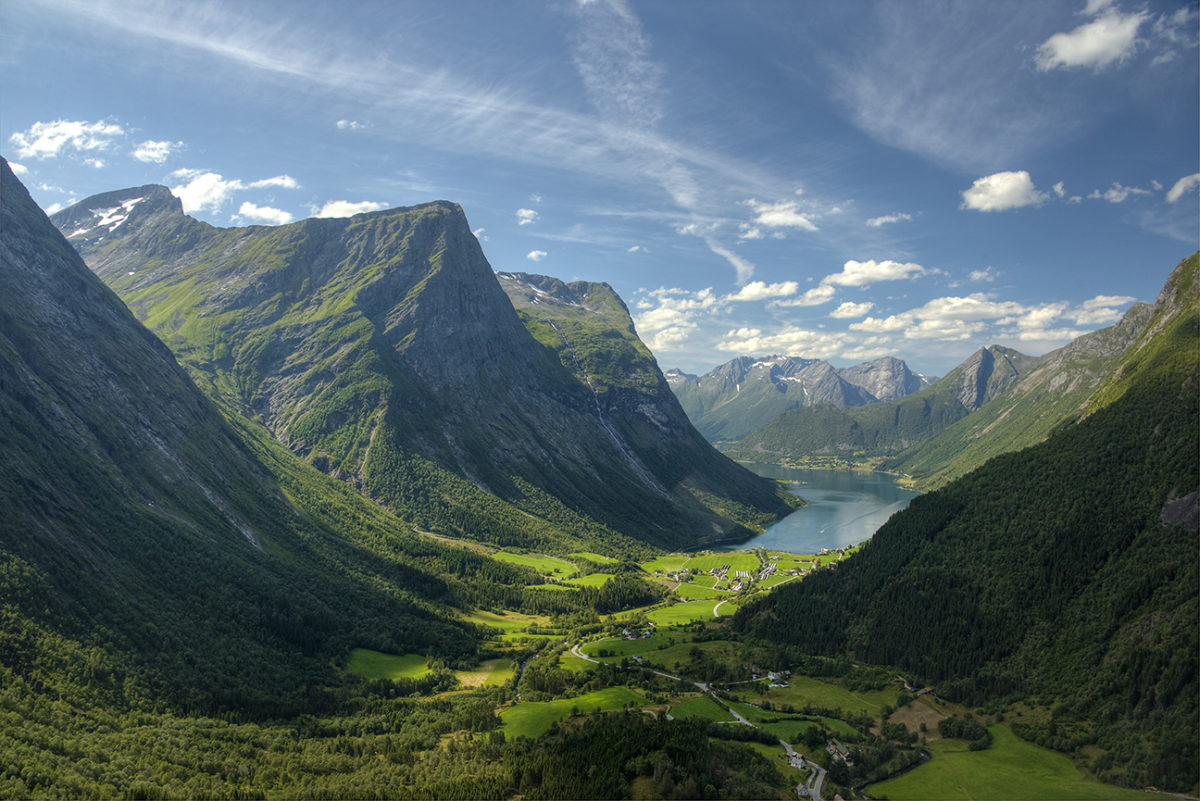 Fjords of Øye, Norway