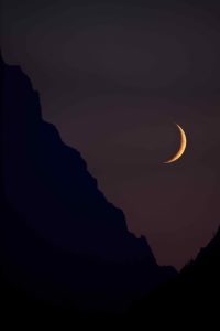 Crescent Moon, Tetons
