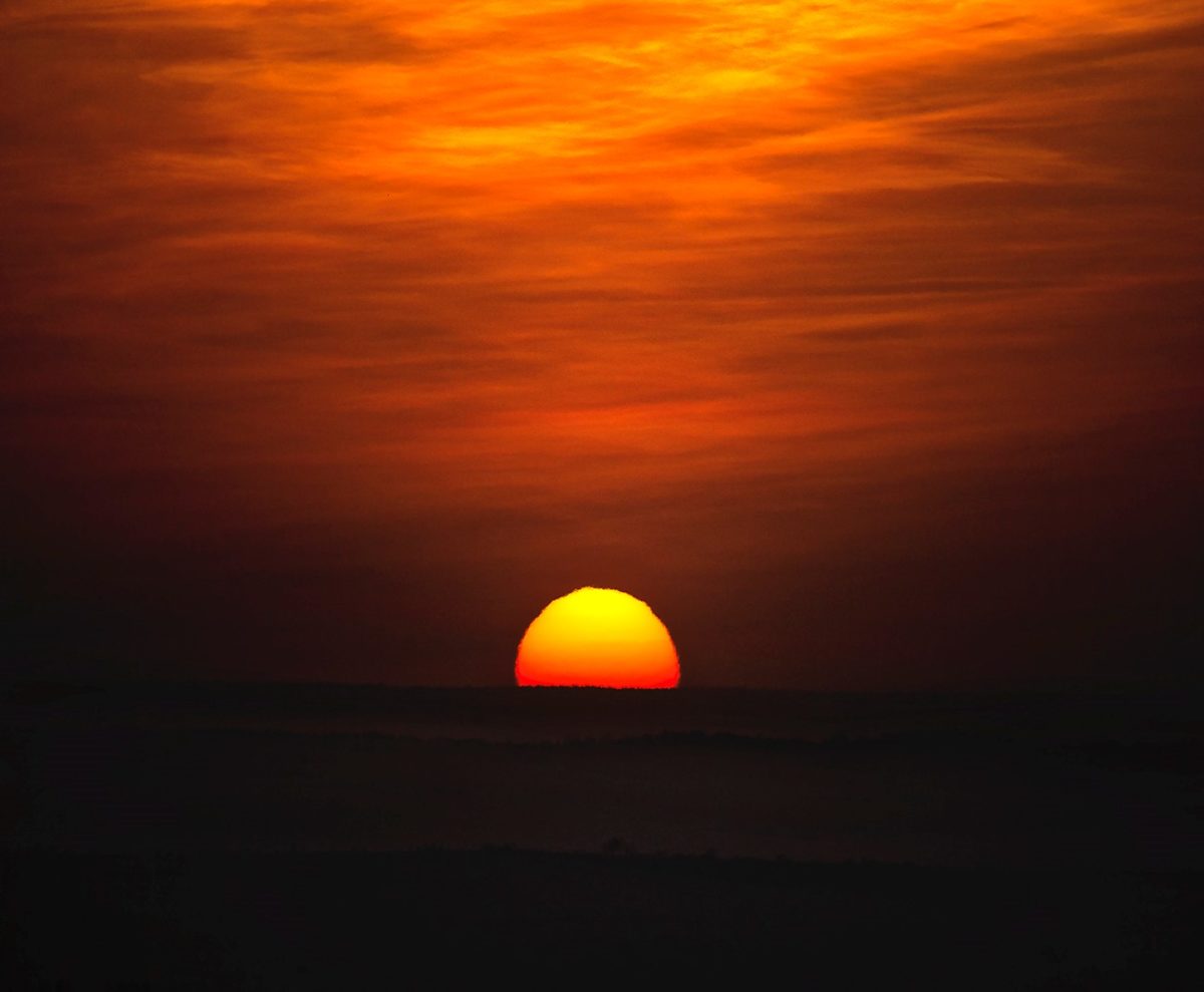 African Sunset, Uganda