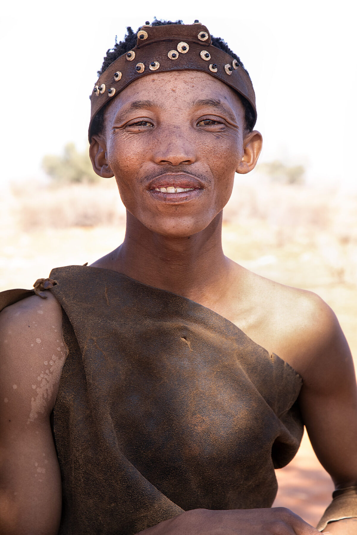 Bushman Hunter Portrait