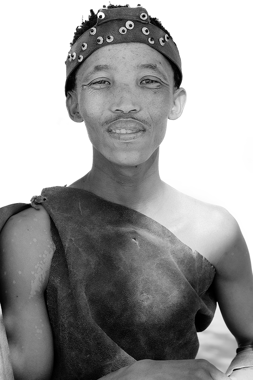 Hunter Portrait - San Tribe Namibia